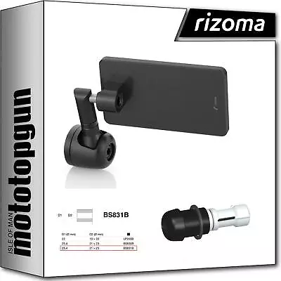 Rizoma Bs211b Mirror End Mount Left Universal Ø245(21>23) Suzuki • $202.03